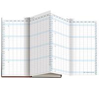 Exacompta - 172622E - Ricarica Agenda calendario mensile tascabile Exaplan 17 fisarmonica - 8 x 17,5 cm - da gennaio a dicembre 2025