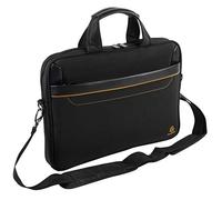 Exacompta 17434E Exactive, Borsa messenger Nera Per Laptop 15.6 Pollici e Tablet, Poliestere di alta qualtià, Tasche Funzionali Per Riporre Vari Oggetti