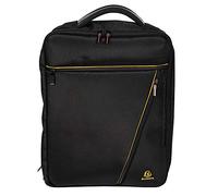 Exacompta Borsa zaino Exactive 17734E per laptop 15,6 pollici e tablet, poliestere, nera