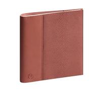 Exacompta - 187649E - Agenda settimanale da ufficio Eurotime 18S a spirale, Duo Kaa, 15 x 17 cm, da gennaio a dicembre 2025, colore: terracotta