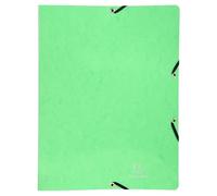 Exacompta 20 raccoglitori cartoncino lucido A4 2 anelli verde anice
