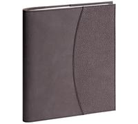 Exacompta - 2002018E - Agenda settimanale da ufficio Orizzonti 20 Visual Sesamo - 15 x 21 cm - da gennaio a dicembre 2025 - Colore tortora