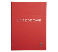 Exacompta 207161D - LIVRE DE CAVE.220X170.96 PAGES ROUGE