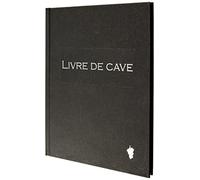 Exacompta 207191D - LIVRE DE CAVE.220X170.96 PAGES NOIR