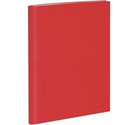 Exacompta - 207771E - Agenda da scrivania SAD 20S Verona - Formato 15 x 21 cm - Settimana 16 mesi - Settembre 2025 a dicembre 2026 - Colori Rosso