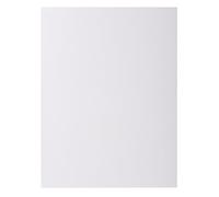 Exacompta 210017E Cartelle Semplici, 24x32 cm, Bianco, Confezione da 100 cartelle