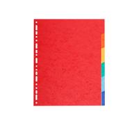 EXACOMPTA - 2106E - Separatore Forever - 6 tacche - cartoncino riciclato 220 gr - A4 maxi - mutlicolore - Exacompta - 71842 - Conf. da 1 Pz. - 2106E