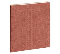 Exacompta 2207659E - Agenda da ufficio Horizons 22 Baby Croco, 22,5 x 18,5 cm, settimanale da gennaio a dicembre 2026, colore: Terracotta