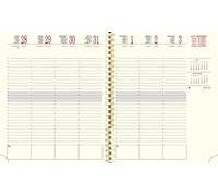 Exacompta - 220847E - Ricarica settimanale SAD 22S - 18,5 x 22,5 cm - Settembre