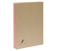 Exacompta 22209E Libro Firma, 24x32.5 cm, Kraft Marrone