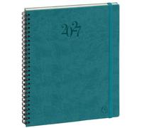Exacompta 22342e - Un 'Agenda Settimanale eurotime 22 W Swan - 18,5 x 22,5 cm - Dicembre 2018 a Dicembre 2019, colore casuale
