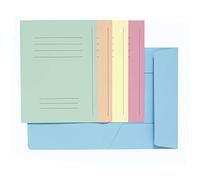 Exacompta 235000E Cartelle con Alette, 24x32 cm, Multicolore