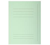 Exacompta 235004E Cartelle con Alette, 24x32 cm, Verde, 50 Pezzi