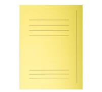 Exacompta 235005E Cartelle con Alette, 24x32 cm, Giallo