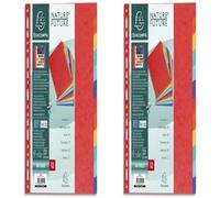 Exacompta 2412E Divisori e Segnaletica, 24.2x29.7 cm (Confezione da 2)