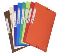 Exacompta 25 cartelline con elastico Forever 3 lembi 380 g/m² assortite