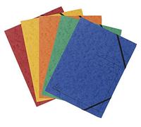 Exacompta 25 cartelline senza lembi stampate 355 g/m² assortite