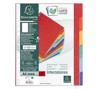 Exacompta 2606E Divisori e Segnaletica, 24.2x29.7 cm, Multicolore