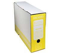 Exacompta 261006H Scatole Archivio, 25x34 cm, Giallo