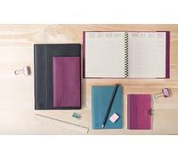 Exacompta - 277641E - Agenda settimanale da ufficio Eurotime 27S a spirale Duo Kaa - 21 x 27 cm - da gennaio a dicembre 2024 - Colore nero