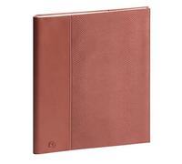 Exacompta - 277649E - Agenda settimanale da ufficio Eurotime 27S a spirale Duo Kaa - 21 x 27 cm - Dicembre 2024 a dicembre 2025 - Colore terracotta