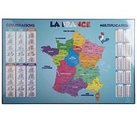 Exacompta 29791E Sottomano in cartone extra resistente, ricoperto in PVC, perfetto per ufficio e home office, 37,5 x 57,5 cm, immagine Francia, perfetto per ufficio e home office