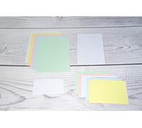 Exacompta 3308B Cartoncini Bristol, 7.40 x 5.30 x 2 cm, Bianco