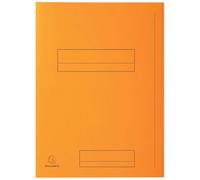 EXACOMPTA 335007E Conf.50 cartellette 2 alette SUPER210 arancione