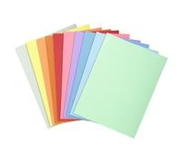 Exacompta 340000E Cartelle Semplici, 24x32 cm, Multicolore