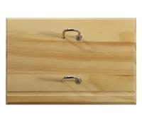 Exacompta - 35280E - Base per blocco pratico - 8,2 x 12 cm - in legno