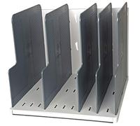 Exacompta 390740D Classificatore Verticale, Grigio Chiaro/Grigio Topo, 30 x 28.80 x 25.50