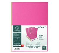 EXACOMPTA 416003E Conf. 10 cart.a soffieto Rock''s Rosa