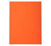 Exacompta 420007E Cartelle Semplici, 24x32 cm, Arancio