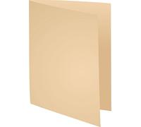 Exacompta 421002E Cartelle Semplici, 24x32 cm, Crema, 100 Pezzi