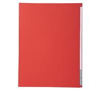 Exacompta 421012E Cartelle Semplici, 24x32 cm, Rosso, 100 Pezzi