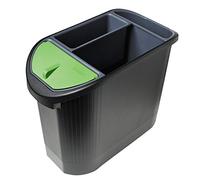 Exacompta 42614D Vaschetta Corrispondenza, Nero/Antracite, 48 x 24 x 36.5