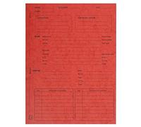 Exacompta 445105E Cartelle Legali, 25x32 cm, Rosso