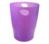 Exacompta 45319D Set di 8 Cestini gettacarta Viola translucido