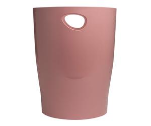EXACOMPTA - 45338D - Cestino gettacarte Ecobin Skandi - altezza 33,5 cm - diametro 26 cm - 15 L - rosa antico - Exacompta - 101454 - Conf. da 1 Pz. - 45338D