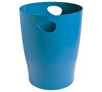 EXACOMPTA - 45384D - Cestino gettacarte Ecobin Bee Blue - 15 L - turchese - Exacompta - 98619 - Conf. da 1 Pz.