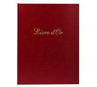 Exacompta 4715E Libri d'Oro, 27x22 cm, Rosso