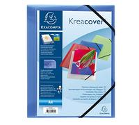 Exacompta 55182E - Confezione da 5 pezzi, colore: Blu Blu