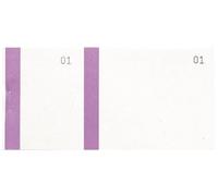 Exacompta 50 Blocchi Venditore 2 Tagliandi Viola 6,6 x 13,5 cm