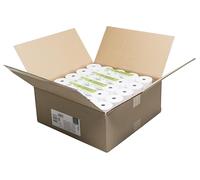 Exacompta 50 Rotoli Cassa 80mmx73mm 55g/m2 Senza Fenolo Lunghezza 70 m