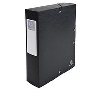 Exacompta 50831E Scatola archivio boxEXABOX Dorso 8cm nero