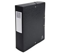 Exacompta 50831E - Scatola per archivio in cartone Manila, formato DIN A4, con c