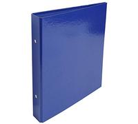 Exacompta - 51029E - 1 Raccoglitore Foderato in Cartoncino Lucido Iderama - 2 Anelli Tondi 25 mm Passo 80 mm - Dorso 35 mm - F.to Esterno 23x21.5 cm per A5 - 10 Colori Random