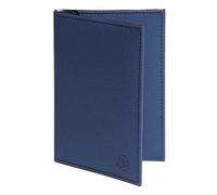 Exacompta - 5105222E - Custodia per auto in denim mista - 4 fessure - 2 custodie trasparenti - 14 x 10 cm - Colore blu