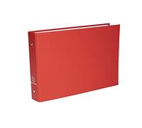 Exacompta - 51059E - 1 Raccoglitore Foderato Polipropilene - 2 Anelli Tondi 25 mm Passo 80 mm - Dorso 40 mm - F.to Esterno 16.5x24 cm per Archiviare 12.5x20 cm e 14.8x21 cm - 5 Colori Random