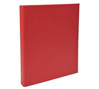 Exacompta - 51330E - 1 Raccoglitore Rigido Foderato Polipropilene - 4 Anelli Tondi 30 mm - Dorso 40 mm - Dimension Esterne 26x32 cm per Formato A4 - 10 Colori Random